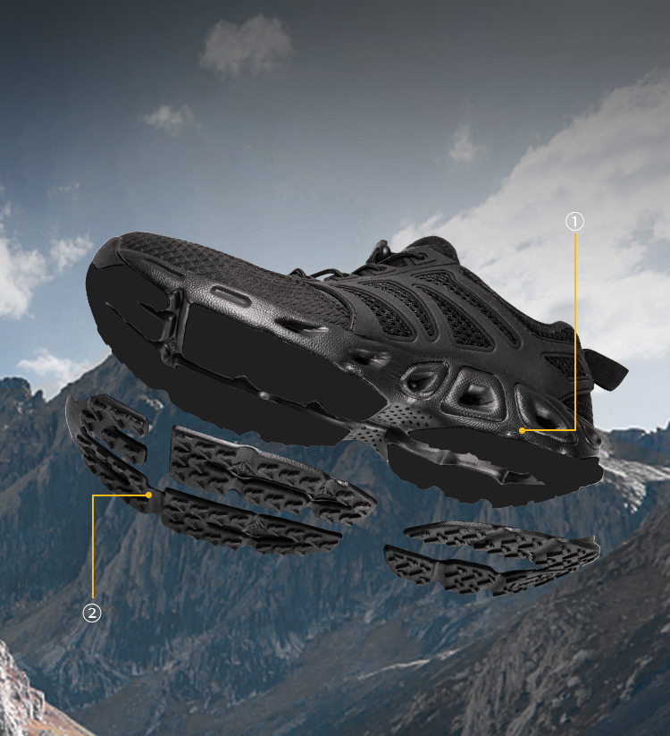 Soft Shock absorption Combat Shoes