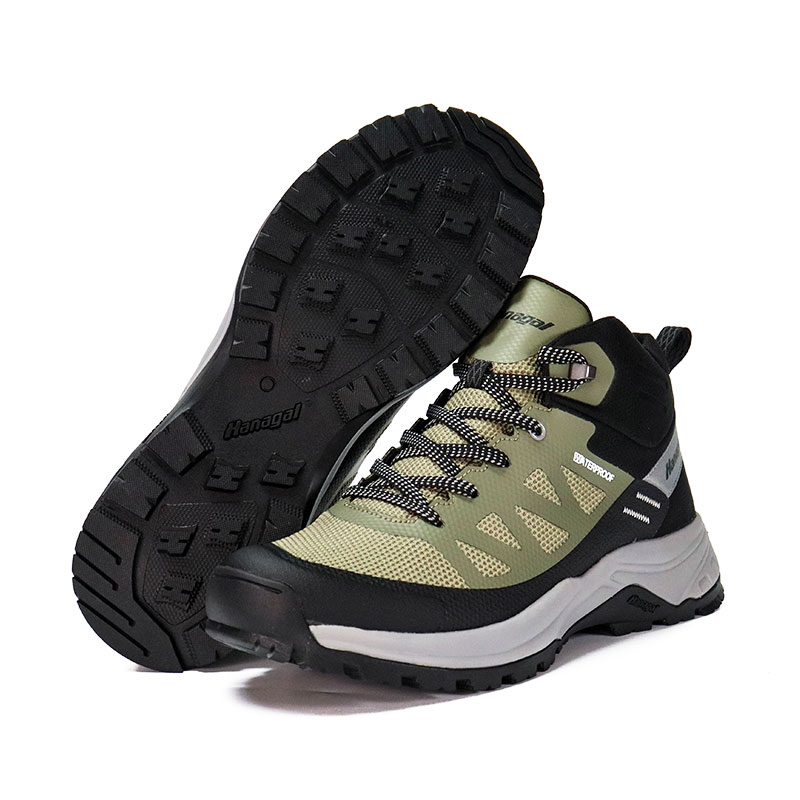 TPU ヒートプレス フライニット アッパー トレッキング シューズ
